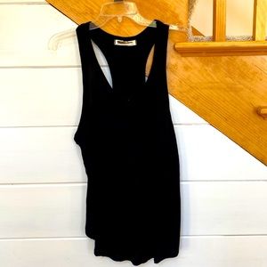 Womens Free People Tank Top size Medium black NWT